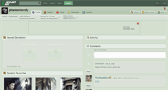 Desktop Screenshot of phantomlovely.deviantart.com