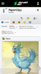 Mobile Screenshot of paperclipy.deviantart.com