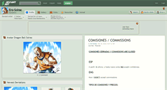 Desktop Screenshot of ero-solrac.deviantart.com