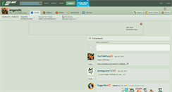 Desktop Screenshot of angerelic.deviantart.com