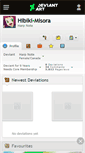Mobile Screenshot of hibiki-misora.deviantart.com