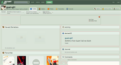 Desktop Screenshot of guam-girl.deviantart.com