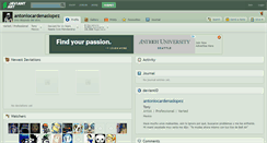 Desktop Screenshot of antoniocardenaslopez.deviantart.com
