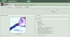 Desktop Screenshot of nutaboo.deviantart.com