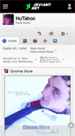 Mobile Screenshot of nutaboo.deviantart.com