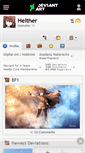 Mobile Screenshot of helther.deviantart.com