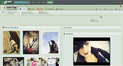 Desktop Screenshot of goth-virgy.deviantart.com