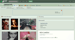 Desktop Screenshot of jasminecurtis.deviantart.com