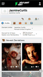 Mobile Screenshot of jasminecurtis.deviantart.com