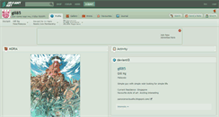 Desktop Screenshot of gill85.deviantart.com