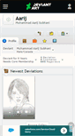 Mobile Screenshot of aarij.deviantart.com