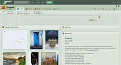 Desktop Screenshot of fougasse.deviantart.com