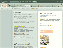 Tablet Screenshot of kagaminetwins-lovers.deviantart.com