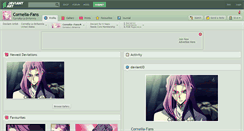 Desktop Screenshot of cornelia-fans.deviantart.com