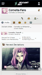 Mobile Screenshot of cornelia-fans.deviantart.com