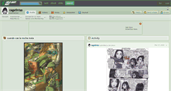 Desktop Screenshot of cagatintas.deviantart.com