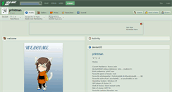 Desktop Screenshot of printman.deviantart.com