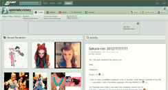 Desktop Screenshot of optimisticvictory.deviantart.com