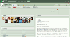 Desktop Screenshot of frazzled-niya.deviantart.com