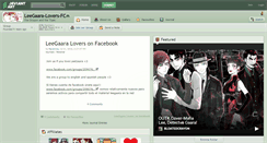 Desktop Screenshot of leegaara-lovers-fc.deviantart.com