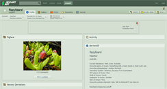 Desktop Screenshot of fizzylizard.deviantart.com