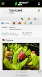 Mobile Screenshot of fizzylizard.deviantart.com