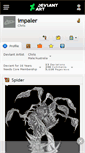 Mobile Screenshot of impaler.deviantart.com