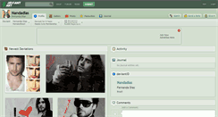 Desktop Screenshot of nandadias.deviantart.com