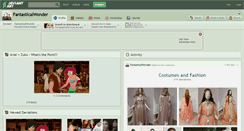 Desktop Screenshot of fantasticalwonder.deviantart.com