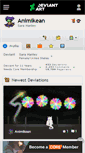 Mobile Screenshot of animikean.deviantart.com