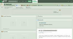 Desktop Screenshot of mr-mushroom.deviantart.com