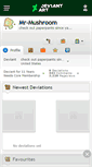 Mobile Screenshot of mr-mushroom.deviantart.com
