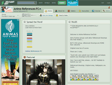 Tablet Screenshot of anime-references-fc.deviantart.com