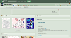 Desktop Screenshot of guardianslade.deviantart.com