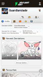 Mobile Screenshot of guardianslade.deviantart.com