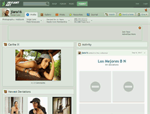 Tablet Screenshot of jlara16.deviantart.com