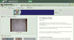 Desktop Screenshot of dangerfurygirl.deviantart.com