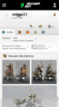 Mobile Screenshot of migge21.deviantart.com