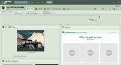Desktop Screenshot of cornelpeacemaker.deviantart.com