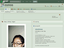 Tablet Screenshot of obladioblada.deviantart.com