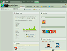 Tablet Screenshot of kphoria-fans.deviantart.com