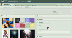 Desktop Screenshot of leemyon.deviantart.com