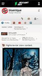 Mobile Screenshot of bluenique.deviantart.com