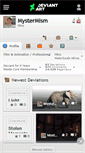 Mobile Screenshot of mystermism.deviantart.com
