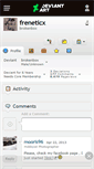Mobile Screenshot of freneticx.deviantart.com