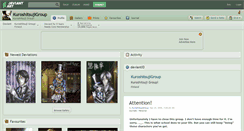 Desktop Screenshot of kuroshitsujigroup.deviantart.com