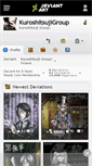 Mobile Screenshot of kuroshitsujigroup.deviantart.com
