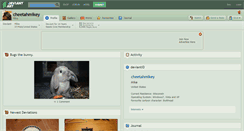 Desktop Screenshot of cheetahmikey.deviantart.com