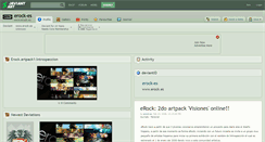Desktop Screenshot of erock-es.deviantart.com