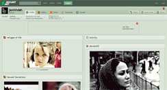 Desktop Screenshot of jasmindah.deviantart.com